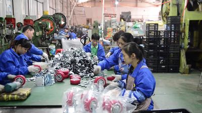 Zhongshan Xiaolan Elephant Casters Products Factory Fabrik Produktionslinie