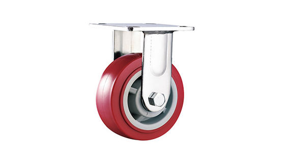 4" 5" 6" 8" Trolley-Rollrad Schwerlast-Ausnutzungsbeständiges Polyurethan-Rollrad