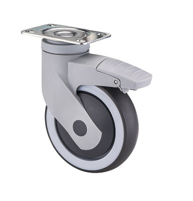 Dajin Medical Casters 125mm 5 Zoll mit Gewinde Stamm drehbare Caster Räder