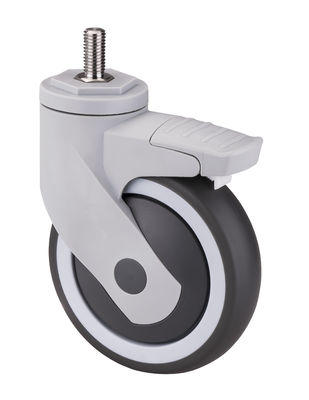 Dajin Medical Casters 125mm 5 Zoll mit Gewinde Stamm drehbare Caster Räder