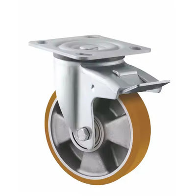 5 Zoll 6 Zoll 8 Zoll Schwerlast Dreh-Rollräder Räder Europäischer Stil Aluminium-Kern PU-Roll