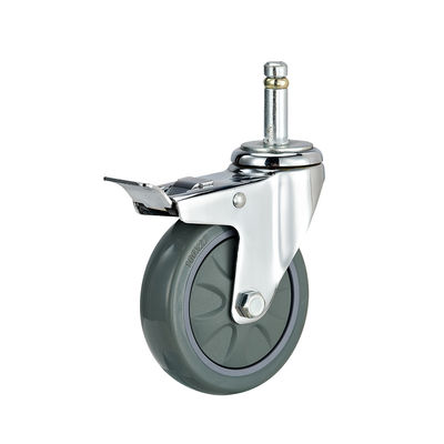 3 Zoll 4 Zoll 5 Zoll Industrielle Rollen Gewichtskapazität 100 kg PU Drehräder