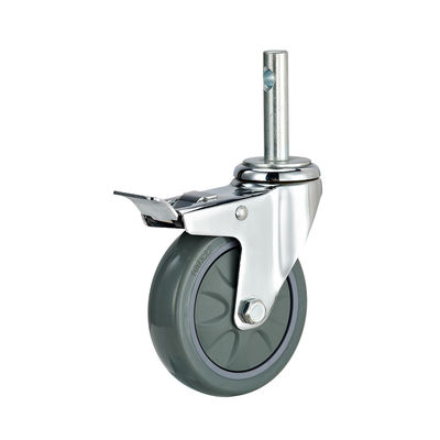 3 Zoll 4 Zoll 5 Zoll Industrielle Rollen Gewichtskapazität 100 kg PU Drehräder