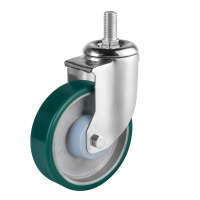Aluminium-Polyurethan-Rollräder mit Kugellagern, industrielle mittelschwere Rollräder