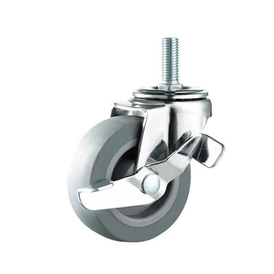 TPR-Möbelrollen 50 mm 75 mm Thermoplastkautschukleichte Rollen