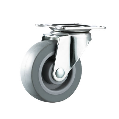 TPR-Möbelrollen 50 mm 75 mm Thermoplastkautschukleichte Rollen