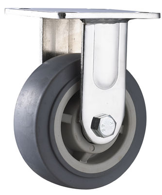 4" 5" 6" 8" Trolley Castor Räder Schwerlast-Ausnutzungsbeständige Thermoplast Gummi-Räder