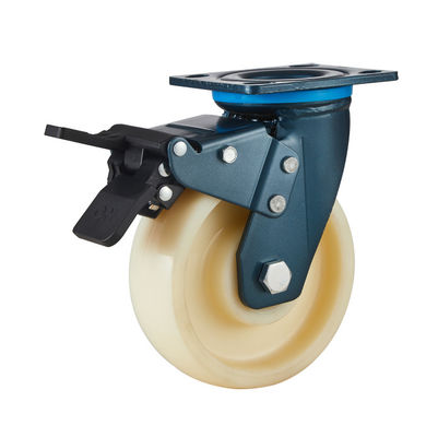 Dajin Schwerlast-Rollen 100 mm-200 mm Nylon-Rollen mit Rostschutzbeschichtung
