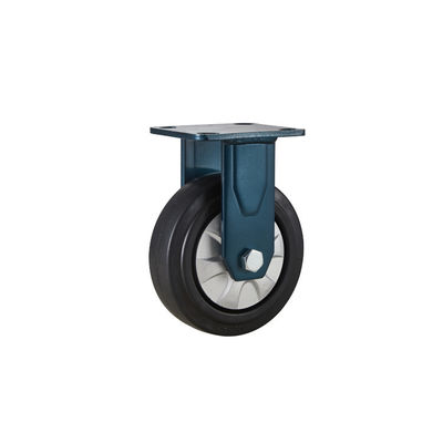 100 mm 150 mm Schwerlastdrehscheiben Hohe elastische Thermoplastische Gummi-Raddrehscheiben