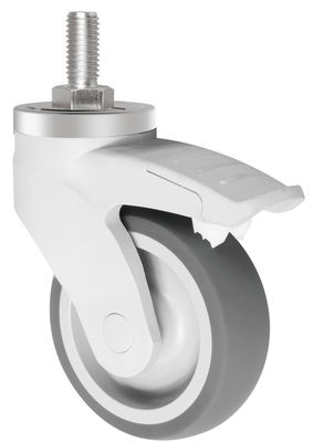 Ein-Kugellager-Räder 100 kg Lastkapazität TPR-Räder für medizinische Geräte