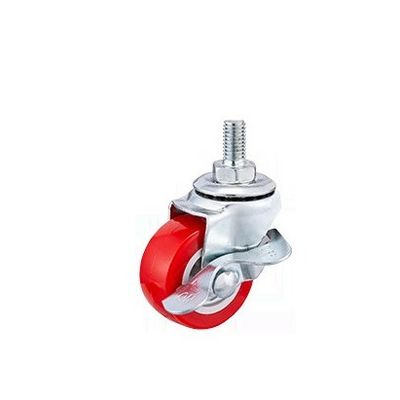 Rote Rollstühle 25 mm -75 mm Universal-Bürostuhl Rollstühle