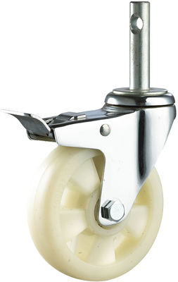 3/4/5 Zoll Garn Stamm PP Möbel Rollenrad