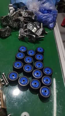 Dajin TPR Edelstahl Rollen 50 mm Hochlastkapazität 150 kg